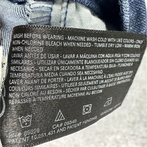 Gloria Vanderbilt X Christian Siriano Jean Shorts 26/2 Severn Patchwork Pleated - Picture 11 of 12